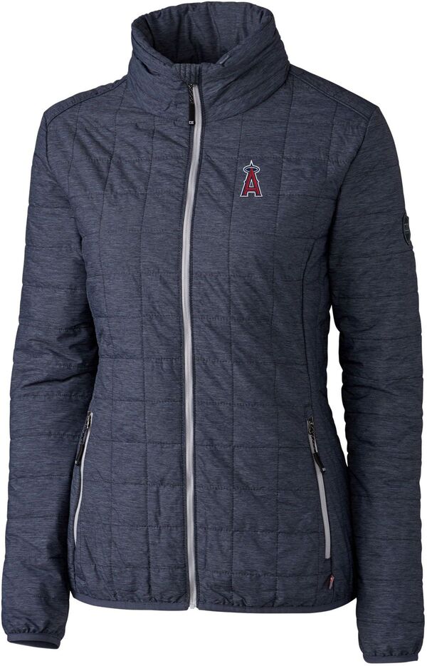 カッターアンドバック レディース アウター ジャケット・ブルゾン Cutter & Buck Women's Los Angeles Angels Eco Insulated Full Zipuffer Jacket NoColor|ReVida 店