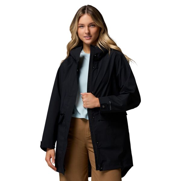 コロンビア レディース アウター ジャケット・ブルゾン Columbia Women's Amazerain 3L Shell Jacket Black ブラック