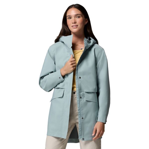 コロンビア レディース アウター ジャケット・ブルゾン Columbia Women's Amazerain 3L Shell Jacket Crushed Blue ブルー