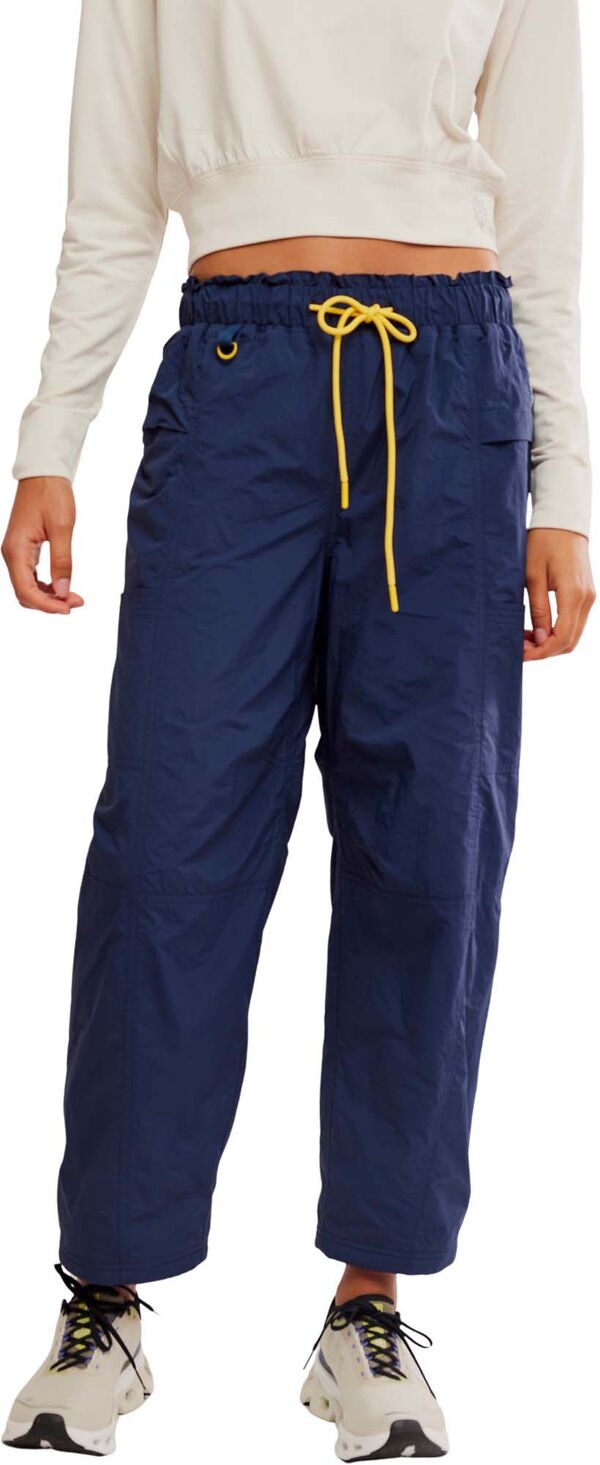 フリーピープル レディース ボトムス カジュアルパンツ フリース FP Movement Women's In The Wild Fleece-Lined Pants Midnight Navy Combo ネイビー｜ReVida 店