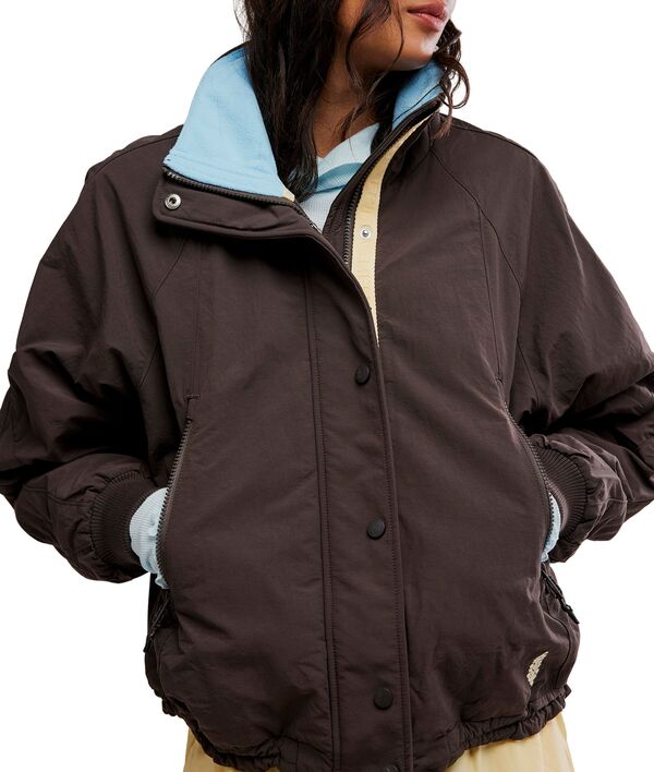 フリーピープル レディース アウター ジャケット・ブルゾン FP Movement Women's Field Tripper Jacket Chocolate チョコレート|ReVida 店