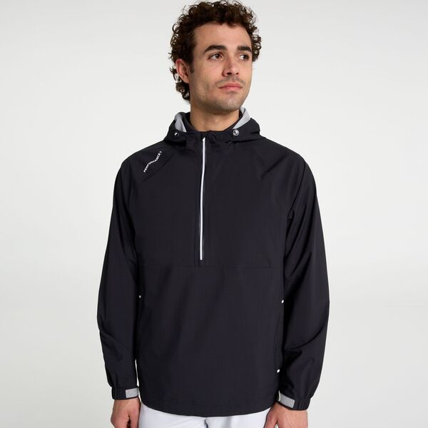 ウォルターヘーゲン メンズ アウター 上衣・上衣 パーカー Walter Hagen Men\u0027s Performance 11 Hydrocoverain Hoodie Pure Black 黒いこと コート・ジャケット-メンズファッション