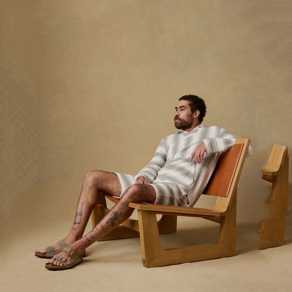 ファレティ メンズ アウター パーカー・スウェット Faherty Men's Whitewater Hoodie Shell Point Stripe ストライプ