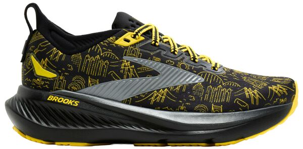 ブルックス レディース シューズ スニーカー Brooks Women's Glycerin 23 Running Shoes Yellow/Black/Grey ブラック