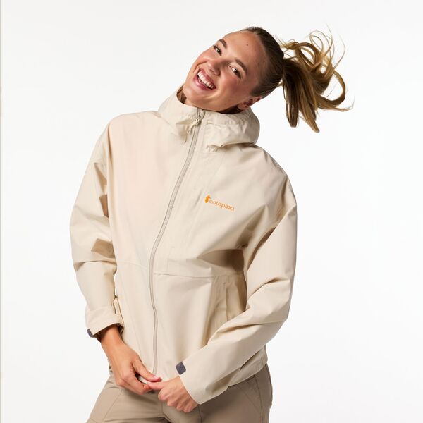 コートパクシー レディース アウター 上衣・上衣 Cotopaxi Women\u0027s Cielo Rain Jacket Cotopaxi Cream 皮膚軟化剤