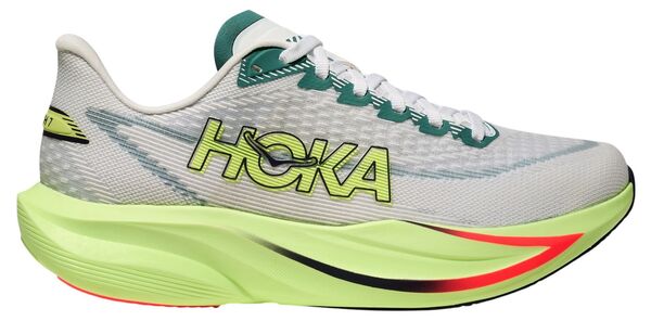ホカオネオネ レディース シューズ スニーカー HOKA Women\u0027s Mach 7 Running Shoes Frost/Neon Yuzu