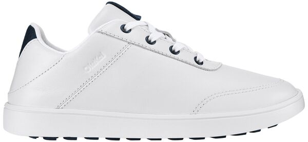 オルカイ レディース シューズ スニーカー OluKai Women\'s Puakea Waterproof Spikeless Golf Shoes Bright White/Trench Blue ホワイト|ReVida 店