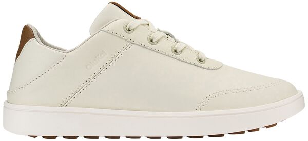 オルカイ レディース シューズ スニーカー OluKai Women\'s Puakea Waterproof Spikeless Golf Shoes White Sand/Tan ホワイト|ReVida 店