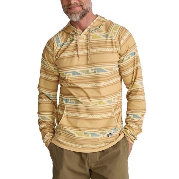 ハウラーブラザーズ メンズ アウター パーカー・スウェット Howler Brothers Men's Loggerhead Hoodie Temple Tracks/Camel キャメル