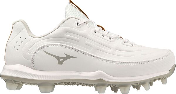 ミズノ レディース シューズ スニーカー Mizuno Women's 9-Spike Advanced Finch Elite 6 TPU Softball Cleats White/White ホワイト