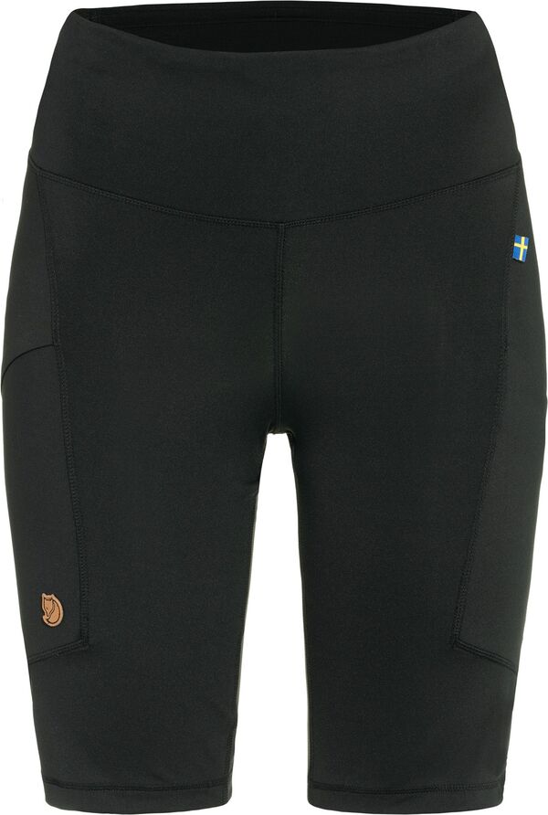 フェールラーベン レディース ボトムス カジュアルパンツ Fjallraven Women's Abisko Shortights Black ブラック｜ReVida 店