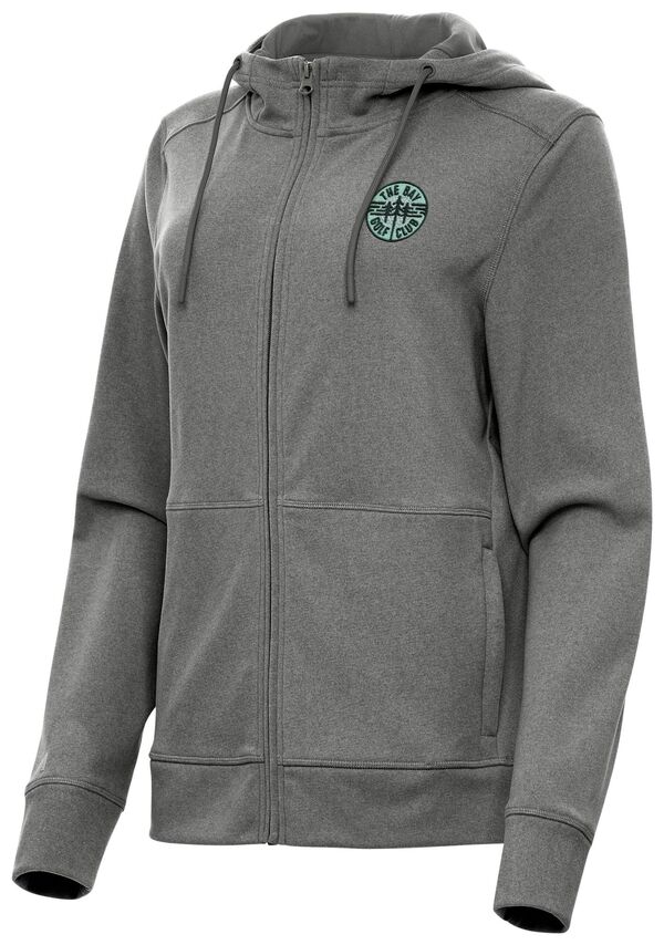 アンティグア レディース アウター ジャケット・ブルゾン Antigua Women TGL The Bay Golf Clublack Seeker Full-Zip Golf Jacket NoColor ブラック