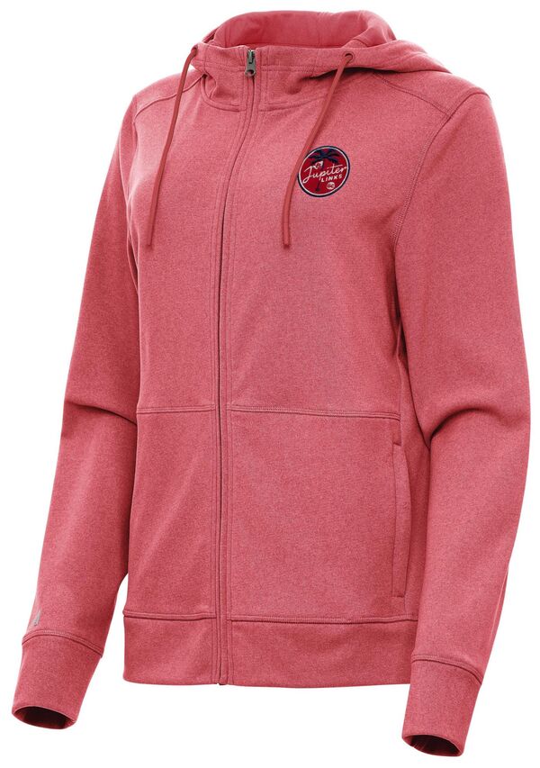 アンティグア レディース アウター ジャケット・ブルゾン Antigua Women's TGL Jupiter Links GC Red Seeker Full-Zip Golf Jacket NoColor レッド