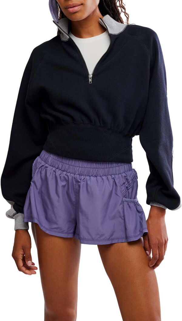 フリーピープル レディース アウター パーカー・スウェット FP Movement Women\u0027s Out Of The Park Pullover Black 黒いこと
