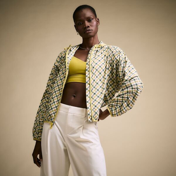 持ちはこび レディース アウター 上衣・上衣 CALIA Women\u0027s Active Jacket Ivy Green Plaid 緑であること