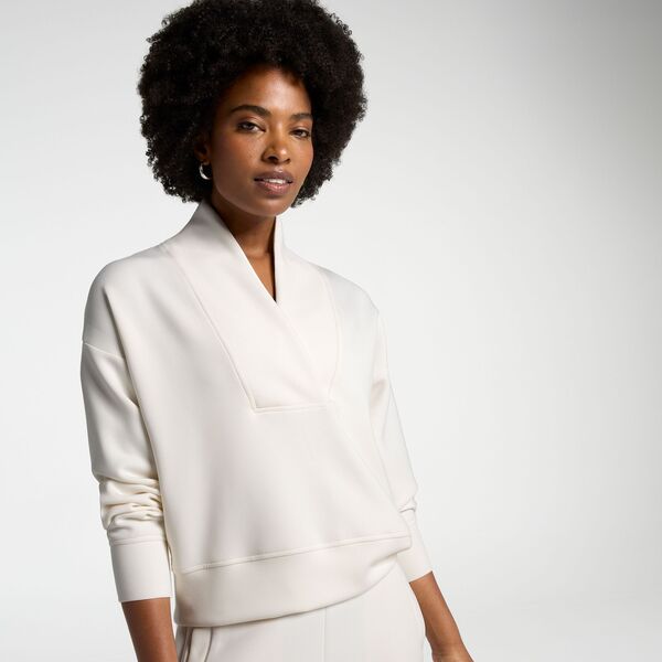 キャリー レディース トップス シャツ CALIA Women'sandwashawl Collar Pullover Cloud Cover|ReVida 店