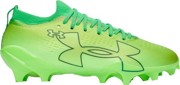 アンダーアーマー レディース シューズ スニーカー Under Armour Blur Pro Football Cleats Green/Green/Green グリーン