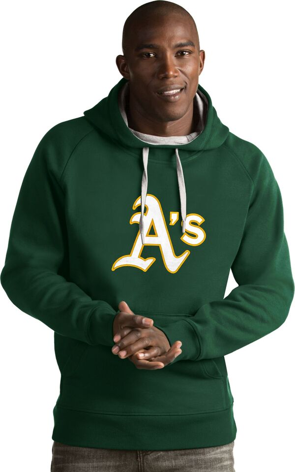 アンティグア メンズ アウター パーカー・スウェット Antigua Men\u0027s Athletics Green Victory Hoodie NoColor 緑であること