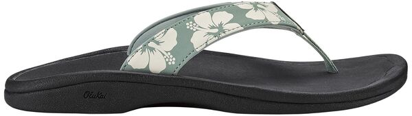 オルカイ レディース シューズ スニーカー OluKai Women's ‘ Ohana Flip Flop Silver Pine/Pua シルバー