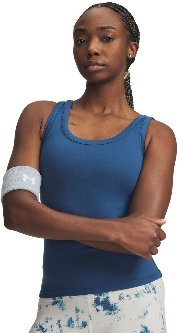 アンダーアーマー レディース トップス 貯蔵タンクいの一番 Under Armour Women\u0027s Meridian Core Tank Top Wham Blue/Wham Blue 青色 タンクトップ-トップス-レディースファッション