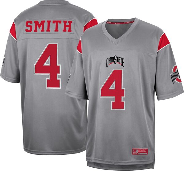 コロシアム メンズ トップス シャツ ジャージー Colosseumen's Ohio State Buckeyes Jeremiah Smith #4 Grey Football Jersey NoColor グレー 25,012円