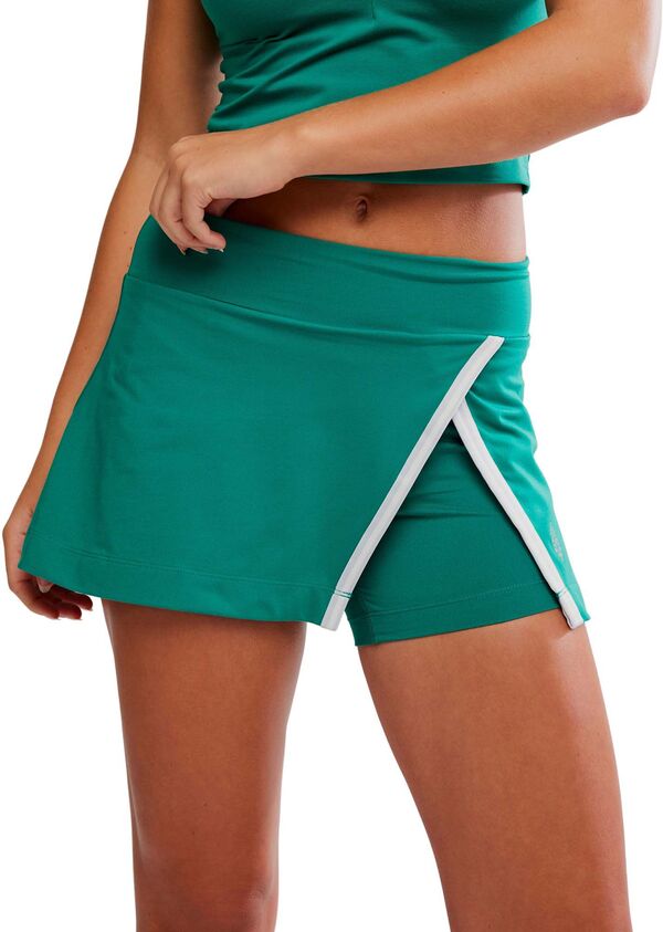フリーピープル レディース ボトムス カジュアルパンツ スカート FP Movement Women's Forehand Skirt Green Glow Combo グリーン