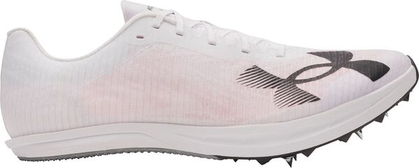 アンダーアーマー メンズ シューズ スニーカー Under Armour Kick Distance 5 Track and Field Shoes White/White 白いこと