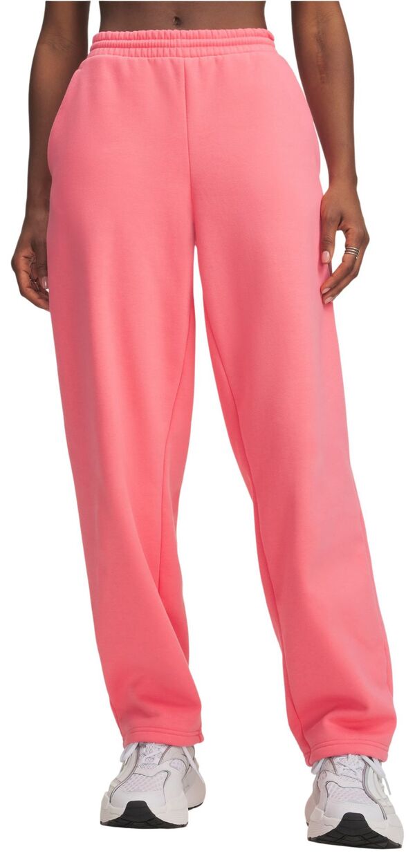 アンダーアーマー レディース ボトムス 心地好いズボン下 フリース Under Armour Women\u0027s Icon Fleece Relaxed Pants Bittersweet Pink/Bittersweet Pink サクラ色 レディースファッション-ボトムス