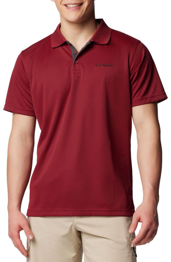 コロンビア メンズ トップス ポロシャツ Columbia Men's Utilizer Polo Red Jasper レッド｜ReVida 店 14,230円