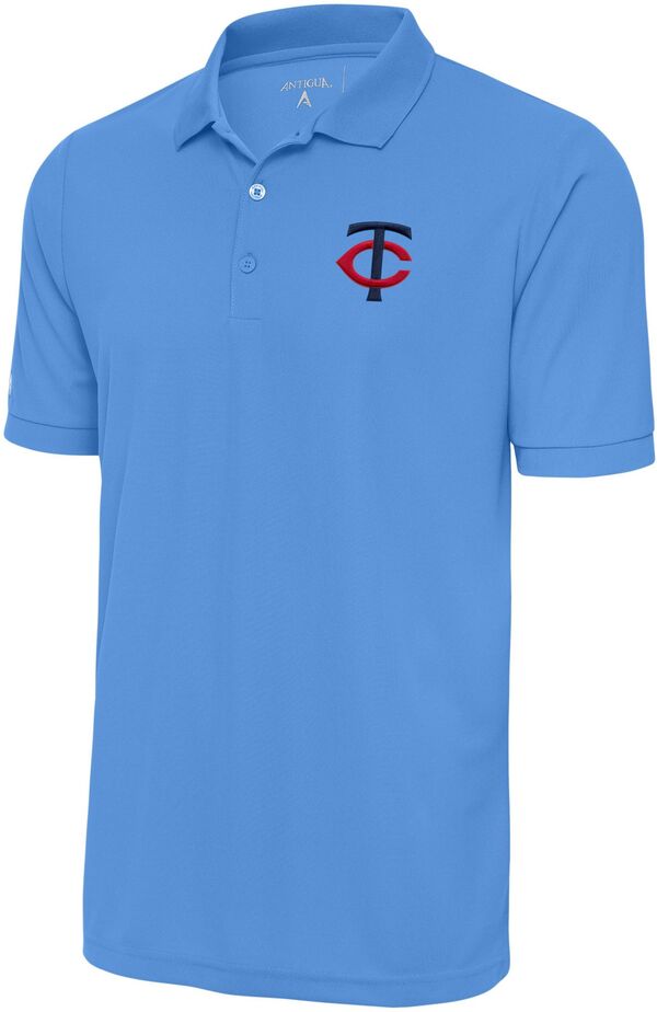 アンティグア メンズ トップス スポーツシャツ Antigua Men\u0027s Minnesota Twins Blue Tribute Polo NoColor 青み