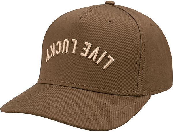 ブラックローバー メンズ アクセサリー 帽子 ダウン Black Clover Men's Upside Down Luck Golf Hat Rich Brown ブラウン|ReVida 店