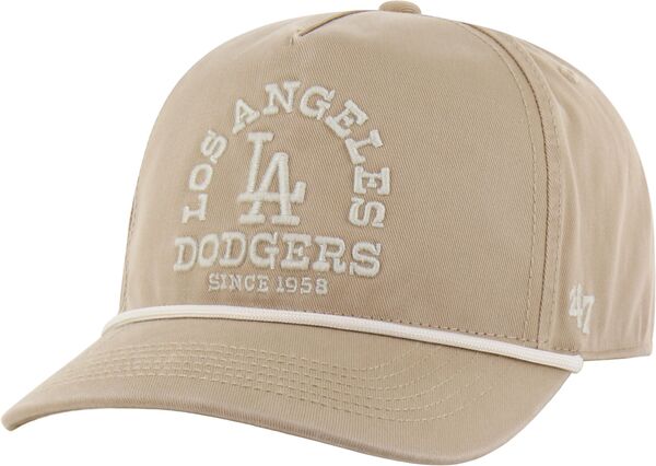 フォーティーセブン メンズ アクセサリー 帽子 '47 Adult Los Angeles Dodgers Khaki Ranchero Hitch Adjustable Hat NoColor カーキ
