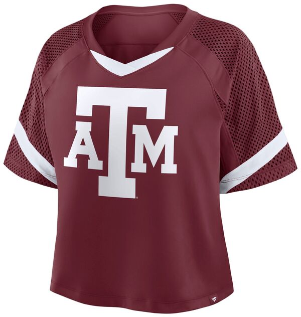 ファナティクス レディース トップス シャツ ジャージー Fanatics NCAA Women's Texas A&M Aggies Maroon Jersey Top NoColor マルーン