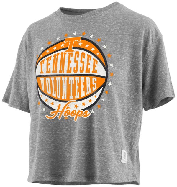 プレスボックス レディース トップス Tシャツ Pressbox Women's Tennessee Volunteers Medium Heather Gray T-Shirt NoColor グレー