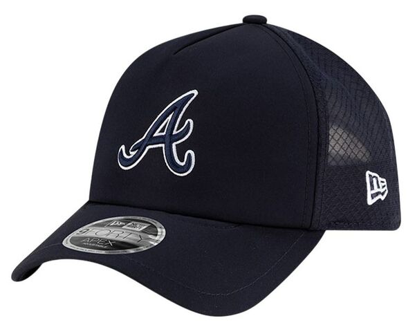 ニュー内鰓 レディース 付属品 鳥打ち帽 New Eradult Atlanta Braves Navy Batting Practice Apex 9Forty Adjustable Hat NoColor 米国海軍 バッグ・小物・ブランド雑貨-帽子-レディース帽子