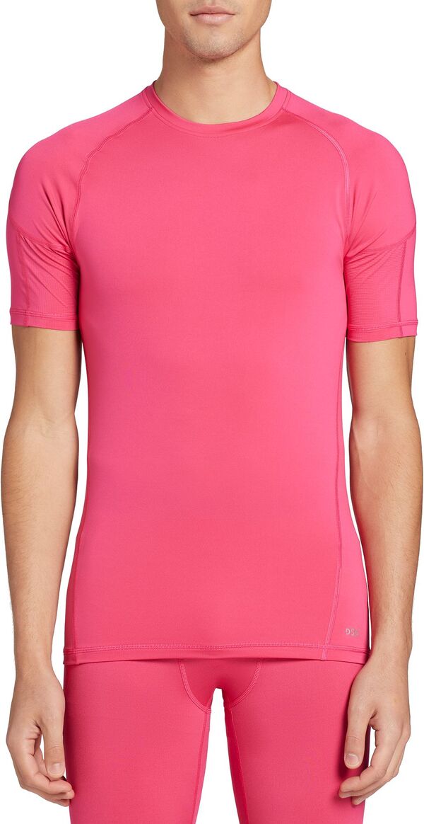 DSG メンズ トップス Tシャツ クルーネック DSG Men Compression Crewneck Short Sleeve T-Shirt Fuego Pink ピンク