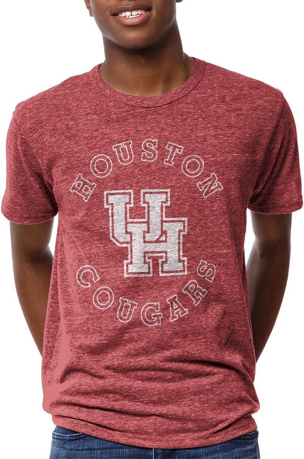 リーグレガシー メンズ トップス Tシャツ League-Legacy Men's Houston Cougars Red Victory Falls T-Shirt NoColor レッド