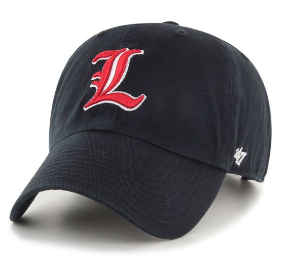 フォーティーセブン メンズ アクセサリー 帽子 '47 Men's Louisville Cardinals Black Clean Up Adjustable Hat NoColor ブラック｜ReVida 店