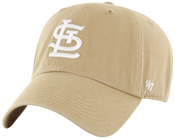 フォーティーセブン メンズ アクセサリー 帽子 '47 Adult St. Louis Cardinals Khaki Clean Up Adjustable Hat NoColor カーキ｜ReVida 店