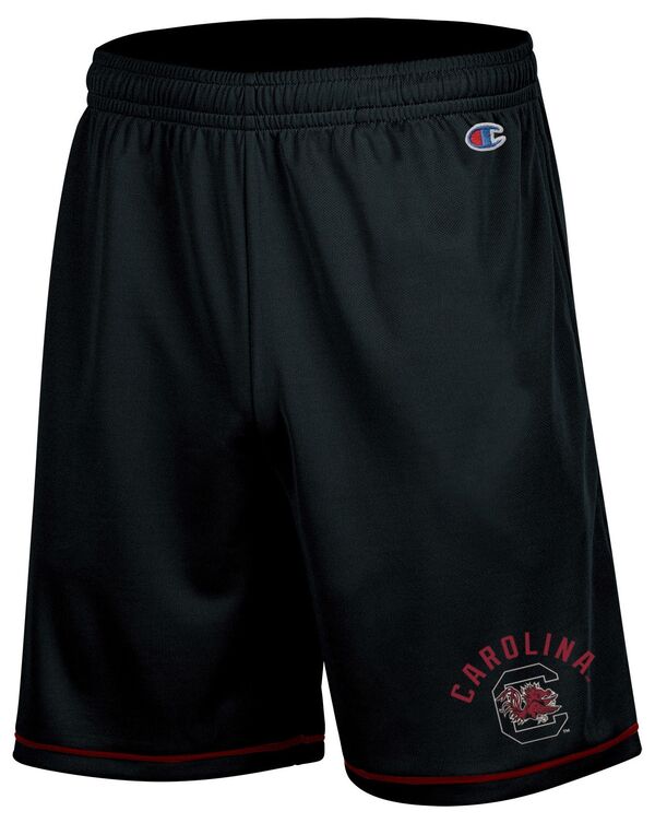 チャンピオン メンズ ボトムス ハーフパンツ・ショーツ ショートパンツ Champion Men'south Carolina Gamecocks Black/Cardinal Highlight Shorts NoColor ブラック