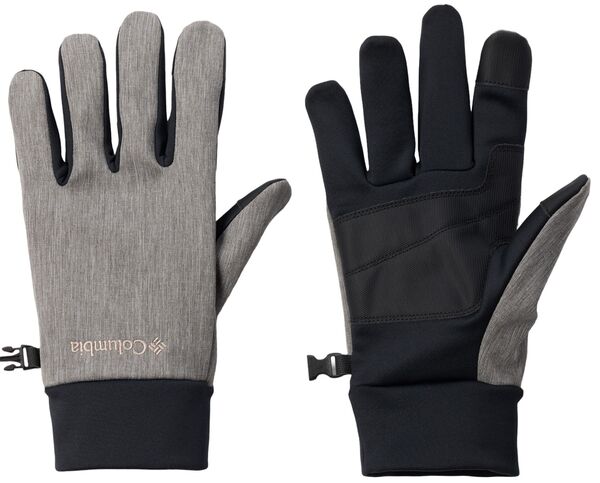 コロンビア メンズ アクセサリー 手袋 Columbia Cascade Ridge II Softshell Gloves Charcoal Heather チャコール|ReVida 店