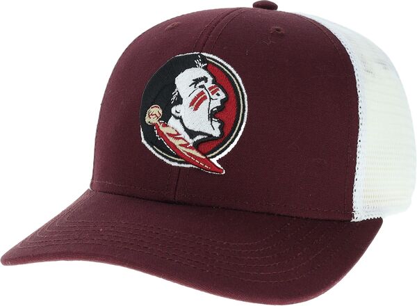 リーグレガシー メンズ アクセサリー 帽子 League-Legacy Men's Florida State Seminoles Garnet Mid-Pro Adjustable Trucker Hat NoColor|ReVida 店