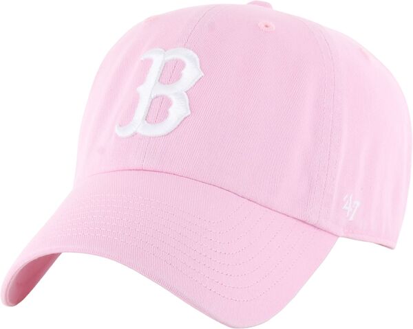 フォーティーセブン レディース アクセサリー 帽子 '47 Adult Boston Red Sox Pink Clean Up Adjustable Hat NoColor レッド