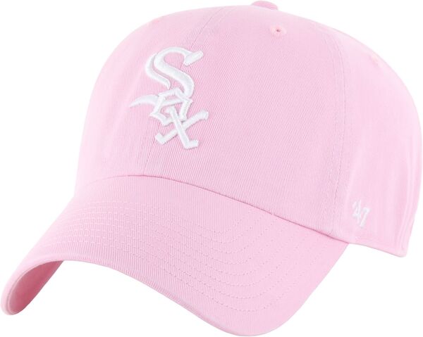 フォーティーセブン レディース アクセサリー 帽子 '47 Adult Chicago White Sox Pink Clean Up Adjustable Hat NoColor ホワイト
