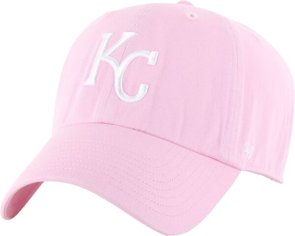 フォーティーセブン レディース アクセサリー 帽子 '47 Adult Kansas City Royals Pink Clean Up Adjustable Hat NoColor ピンク|ReVida 店