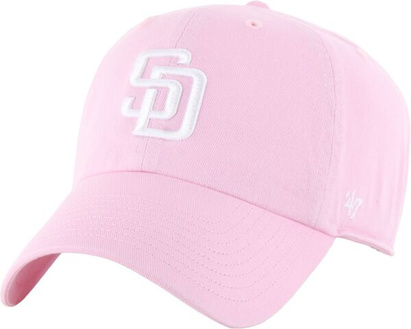フォーティーセブン レディース アクセサリー 帽子 '47 Adult San Diego Padres Pink Clean Up Adjustable Hat NoColor ピンク|ReVida 店