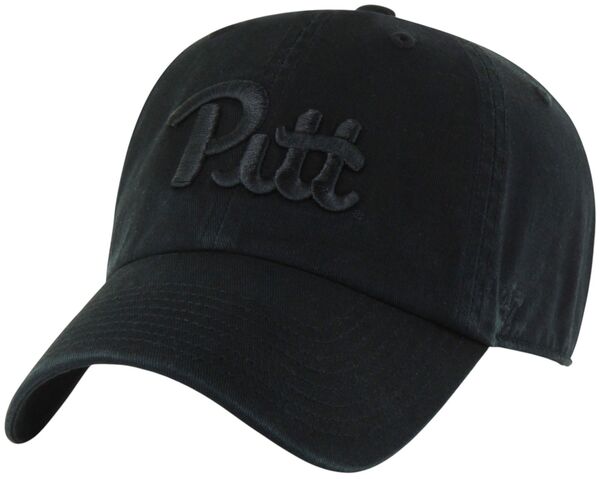 フォーティーセブン メンズ アクセサリー 帽子 '47 Adult Pittsburgh Panthers Black 2-Tone Foundational Clean Up Adjustable Hat NoColor ブラック｜ReVida 店 10,625円