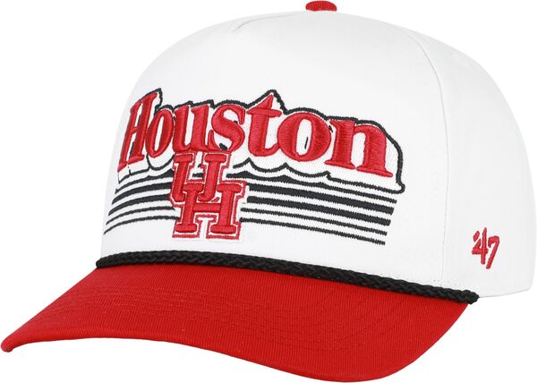フォーティーセブン メンズ アクセサリー 帽子 '47 Adult Houston Cougars White Script Fade Hitch Adjustable Hat NoColor ホワイト