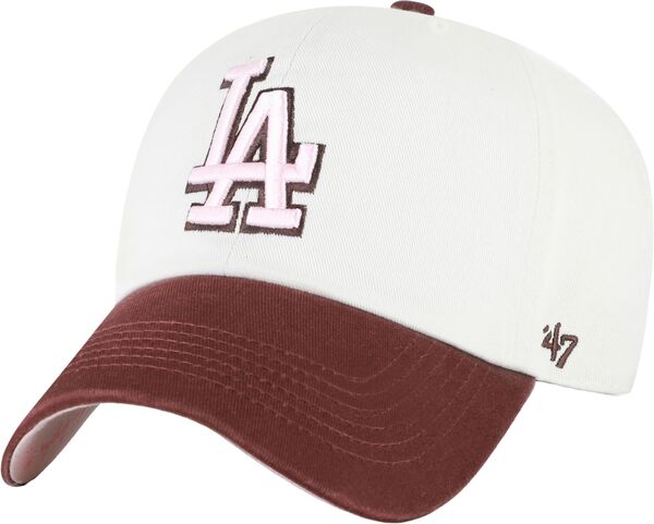 フォーティーセブン レディース アクセサリー 帽子 '47 Adult Los Angeles Dodgers Cream Clean Up Love Letters Adjustable Hat NoColor クリーム