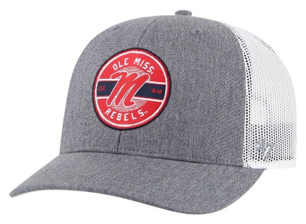 フォーティーセブン レディース アクセサリー 帽子 '47 Adult Ole Miss Rebels 2025 City Connect Hash Mark Adjustable Trucker Hat NoColor｜ReVida 店 10,205円